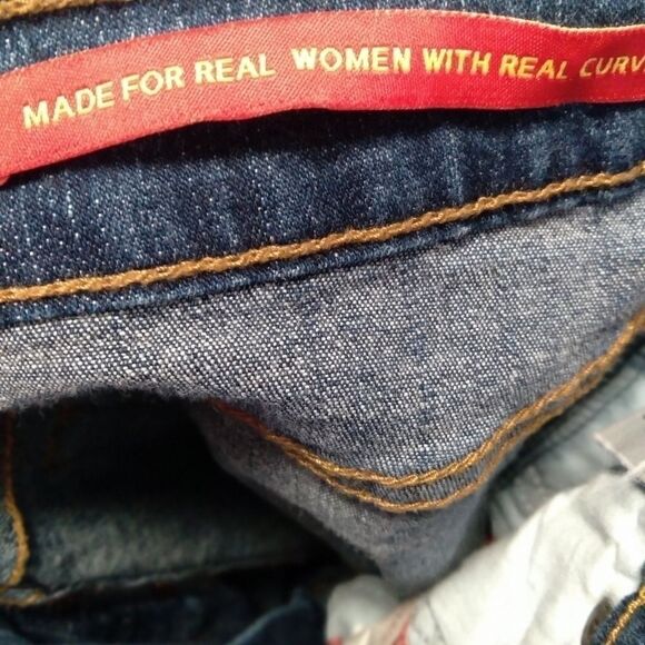 Nydj NOT YOUR DAUGHTERS JEAN'S  DARK BLUE JEANS. SIZE 4 - Picture 5 of 7